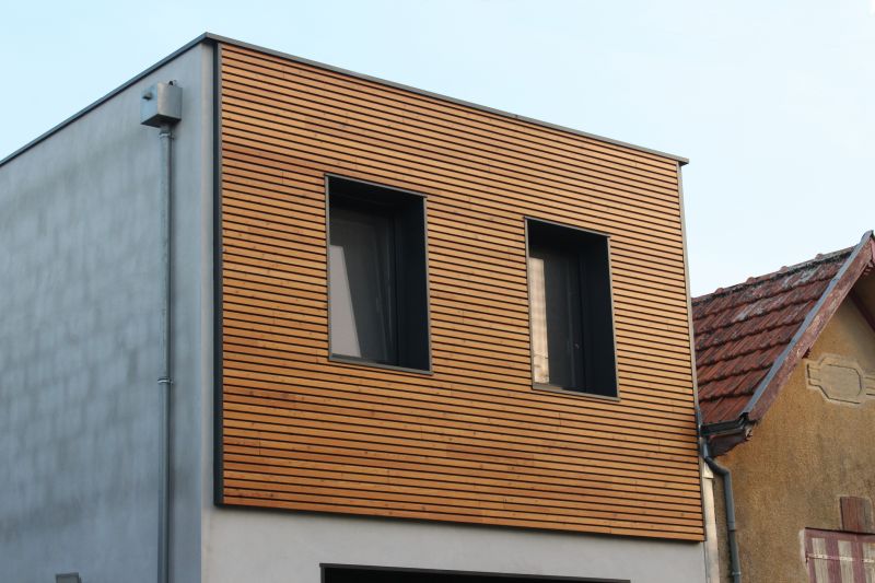 Hardwood Cladding Installation